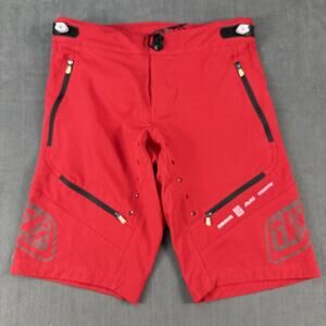 Troy Lee Designs TLD Ace Ultimate MTB Cycling Shorts Elite Red Men's 36